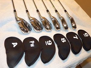 Cleveland 588 MT Iron Set (6-PW and D Wedge) RH, Steel Shaft