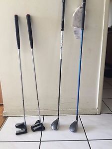 Womens' Golf Hybrids x2 and Putters x2