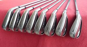 NICE SET OF CALLAWAY XR PRO IRONS 4-AW MCC PLUS 4 GRIPS, PROJECT X 6.0, +1"