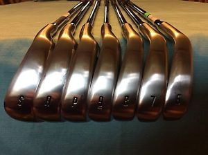 NIKE VR_S COVERT FORGED IRONS, 6-PW, AW, SW, GRAPHITE, +1/2, EXCELLENT COND.