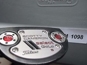 Titleist Scotty Cameron Select GOLO  5 Bend  35"  Putter  USED   #MM 1098