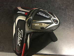 LEFT HANDED TITLEIST 915 D2 9.5 DEGREE DRIVER -  GRAFALLOY PROLAUNCH RED X STIFF
