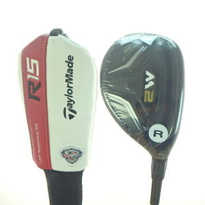 2016 TaylorMade M2 4 Rescue 22 deg REAX 65 Graphite Regular flex Headcover 24343