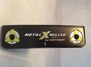 ODDEYSEY Metal X Milled 1 Putter, 35" NEW