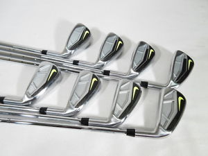 '2015 NIKE VAPOR SPEED IRONS (4-PW,AW) w/Dynalite 105 Steel STIFF Shafts