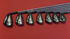 Cleveland CG16 Black Pearl Iron Set 4-PW Stiff  Steel Shafts Men Right Handed