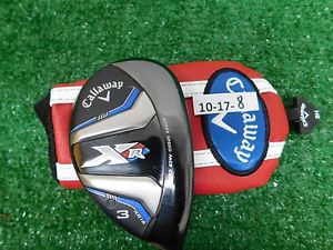 Callaway XR OS 19* 3 Hybrid Fubuki 60 Stiff Graphite with Headcover Excellent