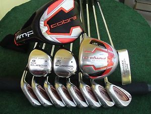 Taylormade King Cobra Driver Irons Woods Putter Mens Complete Golf Club Set R.H.