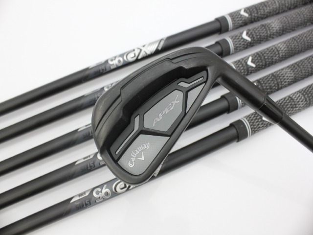 Used[B+] Golf Callaway APEX Black 2016 Iron set TrueTemper XP95 US S300 Men A2W