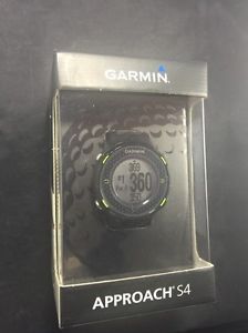 NEW Garmin Approach S4 GPS Golf Watch Black