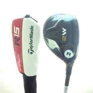 2016 TaylorMade M2 4 Rescue 22 deg REAX 65 Graphite Regular Headcover 24256A