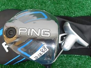 PING 2016 G 9* Driver Alta 55g Regular Graphite with Headcover & Tool New