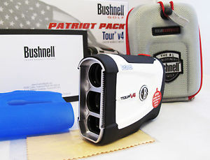 Brand New Bushnell Tour V4 Patriot Pack Golf Rangefinder Jolt Technology