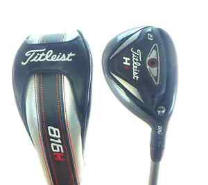 2016 Titleist 816 H1 4 Hybrid 23 deg Diamana S+ 70 Regular Flex Headcover 24384
