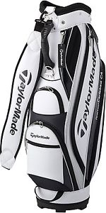 Taylor Made TM P-3 Series Plane Design Caddie Bag CBZ80 B16596 White Japan New