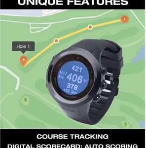 Voice Caddie T2 Golf GPS Watch & Tracker (Black)