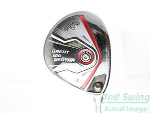 Callaway 2015 Great Big Bertha Fairway Wood 3 Wood 3W 15* Graphite X-Stiff Right
