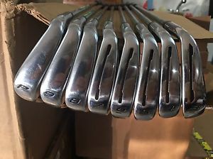 Used Taylormade Rsi 2 4-Pw Iron Set + SLDR 3 Iron, RH, Stiff Steel TrueTemper