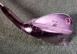 NEW RH Titleist Vokey 58*Loft 4*Bounce 2009 Spin Milled Black Nickel Wedge