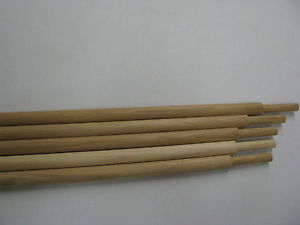 10 PACK - HICKORY WOOD PUTTER SHAFTS WITH LONG HOSELS / MODERN DAY PUTTER SHAFTS