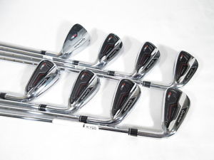 '2015 TAYLOR MADE RSi-1 IRONS (4-PW,AW) IRON SET w/REAX 90 Steel STIFF