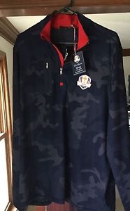 2016 Ryder Cup RLX Official Pullover Camo USA Size XL NWT