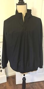 Burberry Golf Men's Navy Windcheater Top Size L