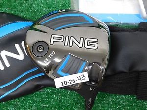 PING 2016 G SF TEC 10* Driver Alta 55g Regular Graphite w Headcover & Tool New