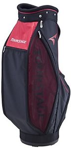 BRIDGESTONE TOURSTAGE Caddie Bag CBTV51 Black / Red from Japan New