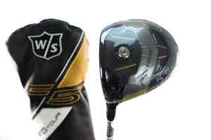 2016 Wilson Staff FG Tour F5 Driver 9.0 deg Fubuki Stiff Headcvr Tool LH 24471A