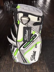 NEW Titleist 2016 Lightweight 14way Stand Bag TB5SX14-223 Grey/Gray/Citron