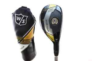 2016 Wilson Staff FG Tour F5 3 Hybrid 20 deg Fubuki Stiff Headcover 24460A