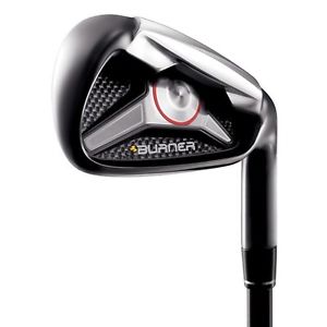 Left Handed Taylormade Golf Burner '09 4-Pw, Aw Iron Set Regular Steel Value