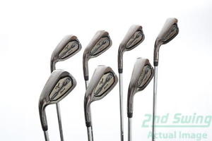 Mizuno 2015 JPX EZ Forged Iron Set 4-PW Steel Stiff Left 38 in
