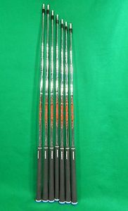 * Lot of 7 * Nippon N.S. PRO MODUS 3 Tour 130 EXTRA STIFF shafts X