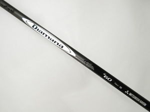 -New- DIAMANA W-Series WHITE BOARD 60 Stiff Flex SHAFT w/ TaylorMade Adapter
