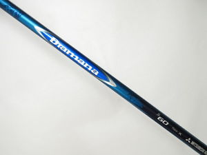 -New- DIAMANA B SERIES BLUE BOARD 60 X-FLEX DRIVER SHAFT w/ TaylorMade Adapter