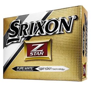 **ONLY £ 239.99 FOR 10 DOZEN** FANTASTIC VALUE - SRIXON Z-STAR OR XV NEW BALLS