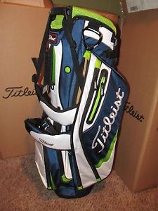 NEW Titleist Lightweight Stand Bag (Blue/Lime/White)