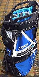 MINT 2017 SUN MOUNTAIN C-130 CART GOLF BAG COBALT / BLACK / WHITE C 130
