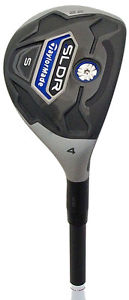 New TaylorMade SLDR S Rescue 4 Hybrid 22° Fujikura Speeder Lite (M) Shaft