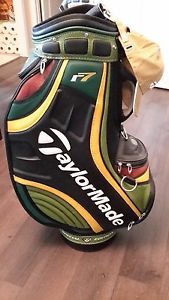 NEW TAYLORMADE 2006 PGA CHAMPIONSHIP  STAFF BAG WITH MATCHING HAT
