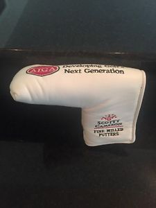 *New* AJGA Scotty Cameron Titleist White Headcover Leather
