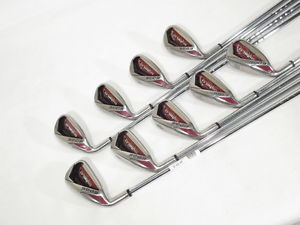 -LH- CALLAWAY DIABLO EDGE IRONS (4-PW,AW,SW) IRON SET w/Steel UNIFLEX Shafts