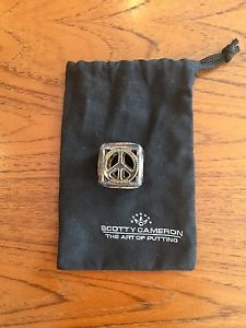 RARE 1-of-1 SCOTTY CAMERON HAND WELDED JAPAN PEACE CUBE....CHROMO AND TORCHED !
