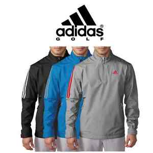"NEW 2016/17 " Adidas Golf GORE-TEX TWO LAYER WATERPROOF 1/2 ZIP JACKET STRETCH