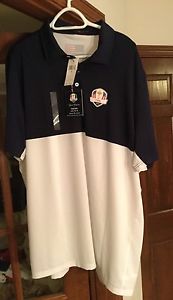 2016 Ryder Cup Team Uniform Polo Ralph Lauren RLX Shirt Size MEDIUM, LAST ONE!!!