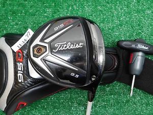 Titleist 915D2 9.5* Driver Aldila Rogue 70 Stiff Graphite with Headcover & Tool
