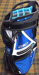 MINT 2017 SUN MOUNTAIN C-130 CART GOLF BAG COBALT / BLACK / WHITE C 130