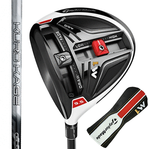 "LEFT HANDED" TAYLORMADE M1 460 10.5 DRIVER KUROKAGE SILVER REGULAR + HEADCOVER